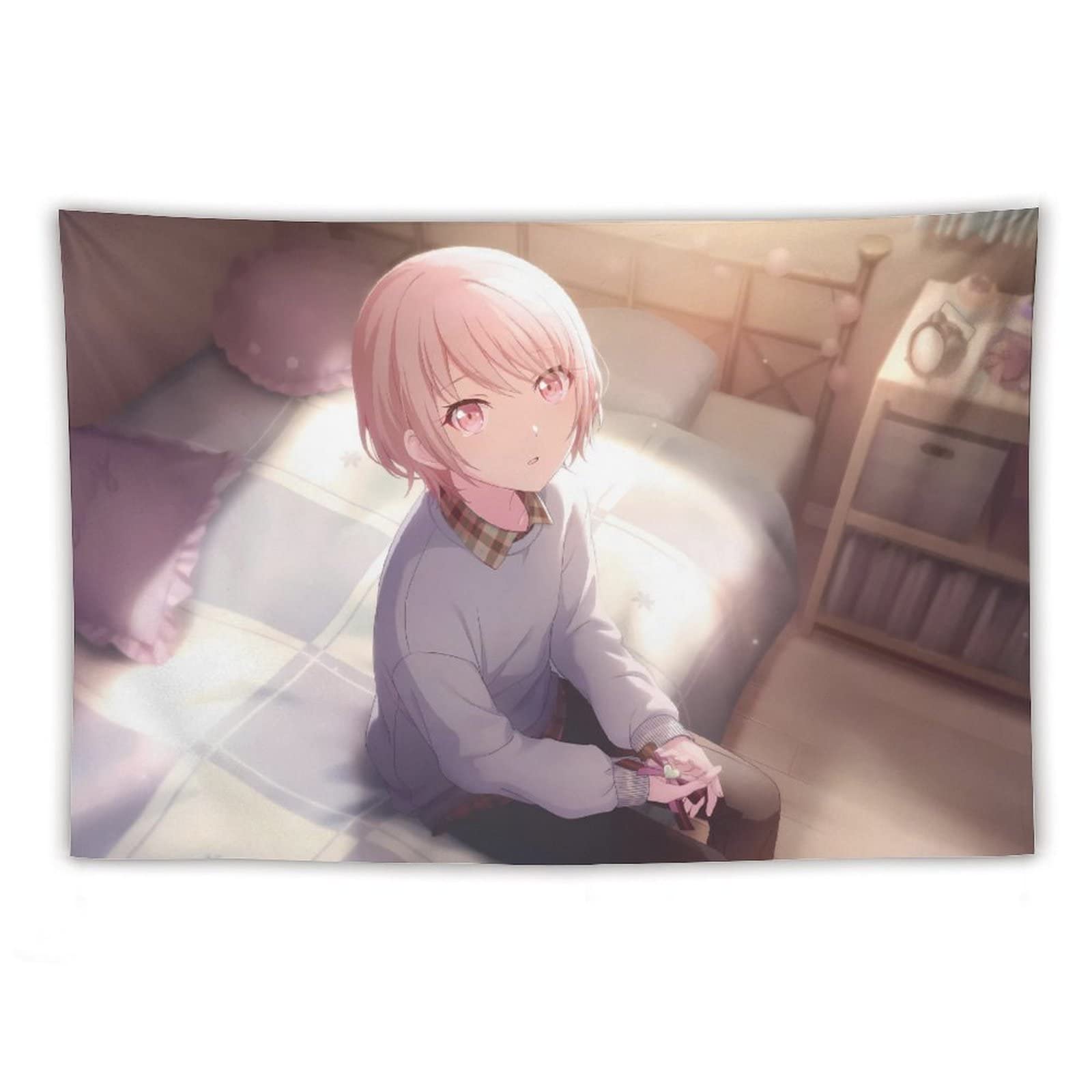 Amazon.co.jp: 暁山瑞希 タペストリー アニメ タペストリー 壁掛け